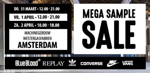 Mega Sample Sale Amsterdam - 1