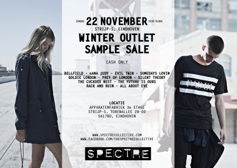 Spectre Collective winter outlet - sample sale - 1