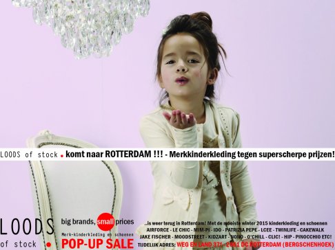 L O O D S  of  stock  .   Sample & Stock Sale van Bekende kinderkleding - en kinderschoenen merken. - 1