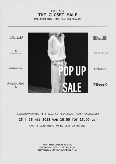 The Closet Sale Pop Up Sale - 1