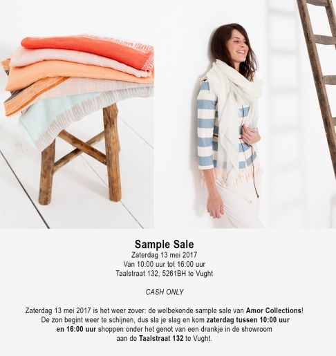 Amor Collections // Summer sample sale!