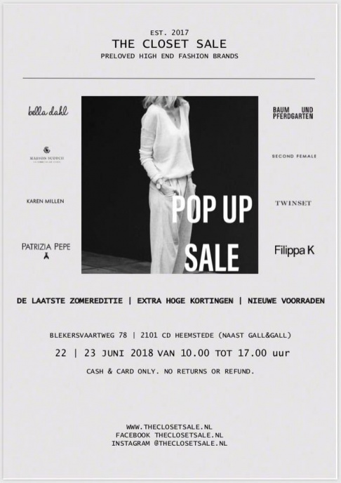 The Closet Sale | Pop Up Sale - 1