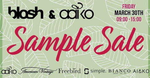 Blosh sample sale! - 1
