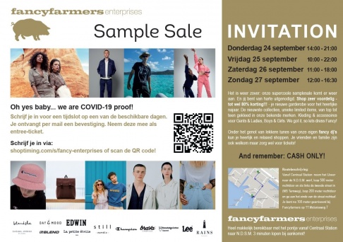 Fancyfarmers sample sale - 1