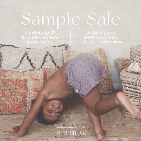 Little Indians sample sale  - 1
