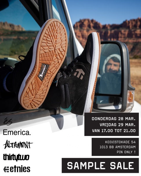 Sample Sale: Etnies, Emerica, Altamont, ThirtyTwo en éS - 1