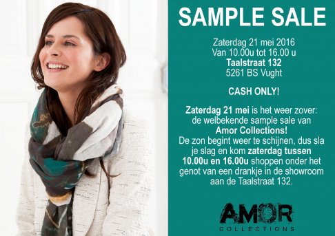 SAMPLE SALE Amor Collections sjaals - 2