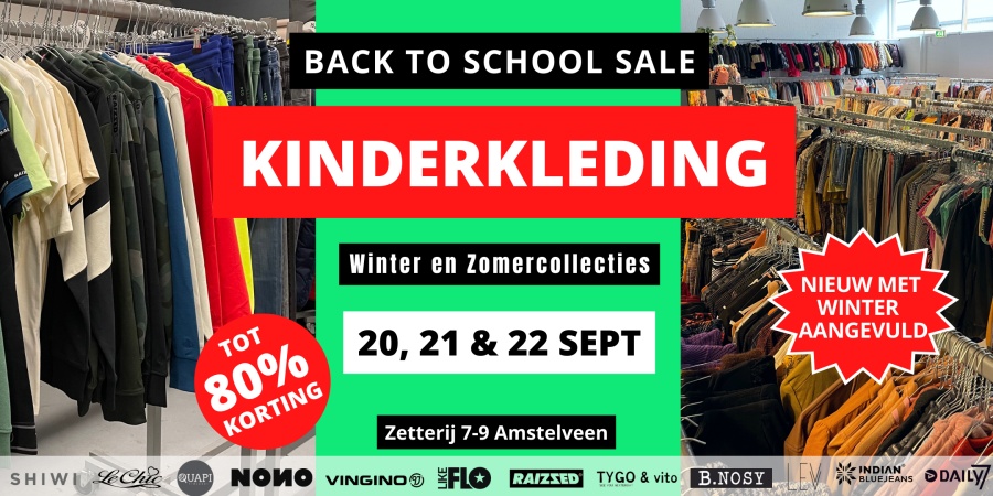 Back 2 School Kids Sale | Amstelveen - 1