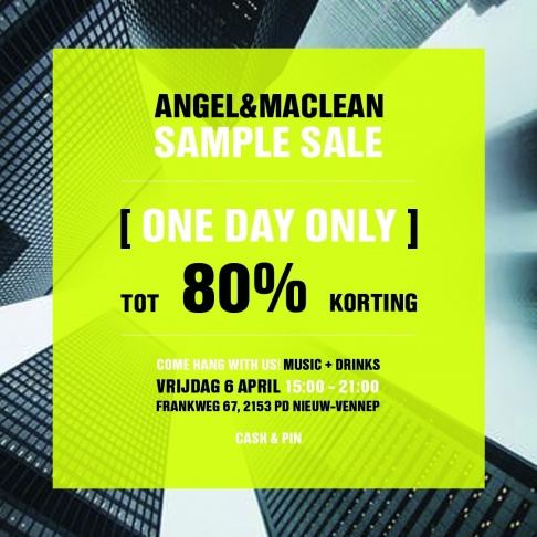 ANGEL & MACLEAN Sample Sale.  - 1