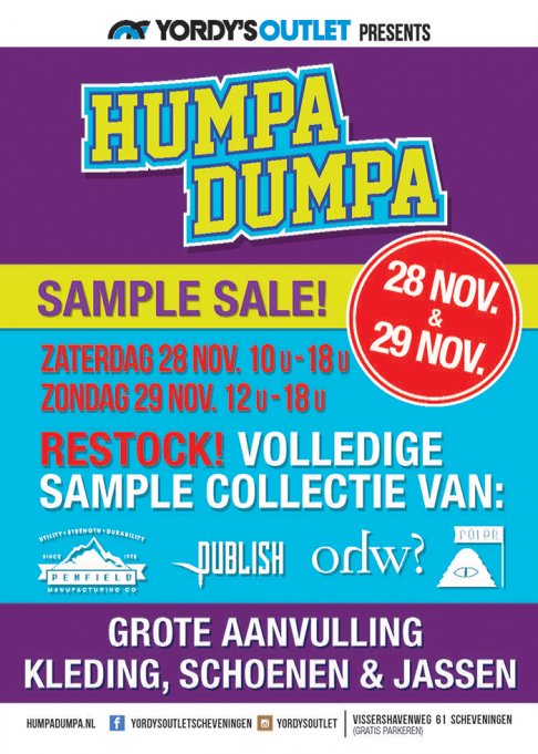 Dumpa Sample Sale