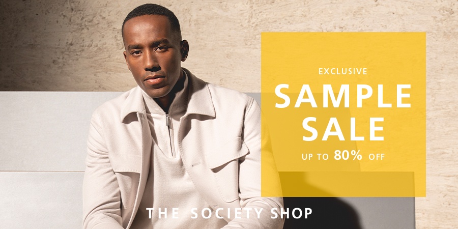 The Society Shop sample sale
