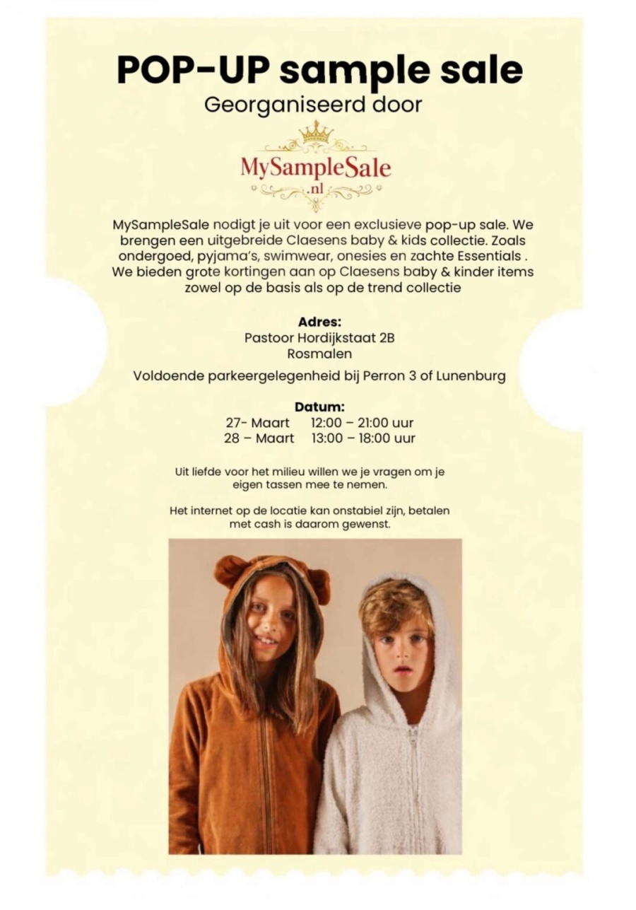 Cleasens POP-UP sale