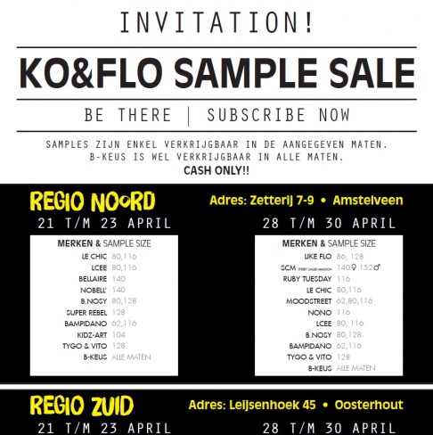 Ko&Flo Sample Sale 4 Kids - 1