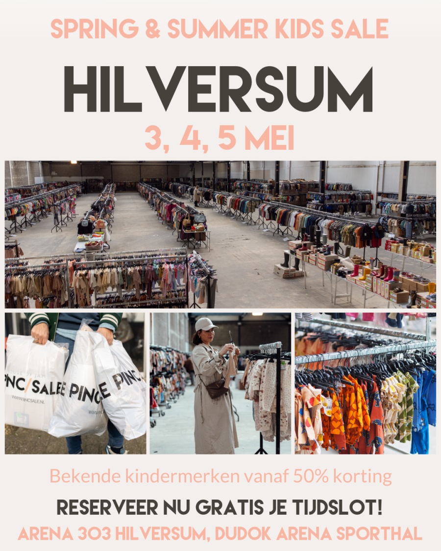 PINC SALE KIDS spring/summer in Hilversum - 1