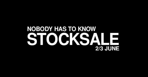 Nobody has to know stockverkoop