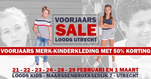 Kids voorjaars sale -50% - Utrecht