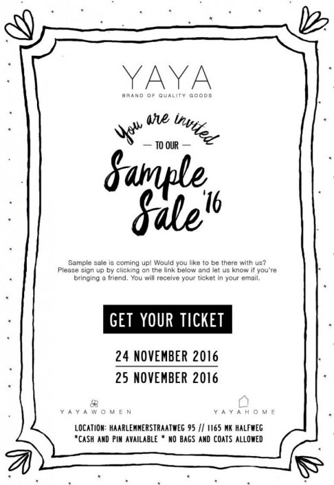 Yaya sample sale - 1