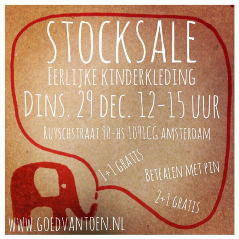 Stocksale eerlijke kinderkleding bij GOEDvanToen - 1