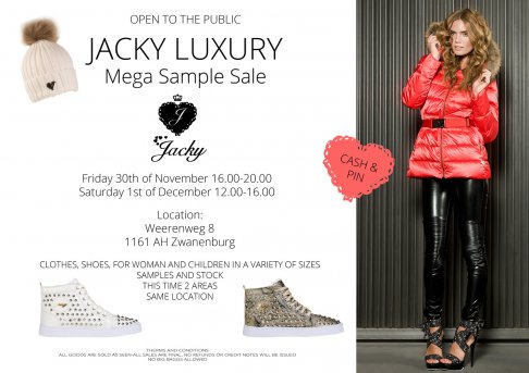 Jacky Luxury Mega Sample Sale F/W 2012