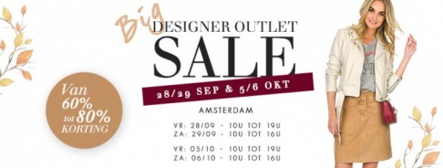 Designer Outlet SALE  Herfst/winter editie  Little Soho