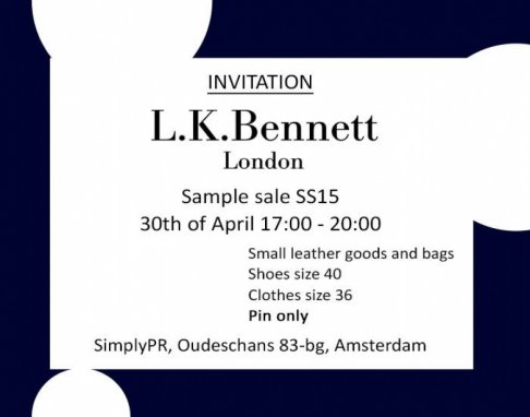 Sample Sale L.K.Bennett - 1