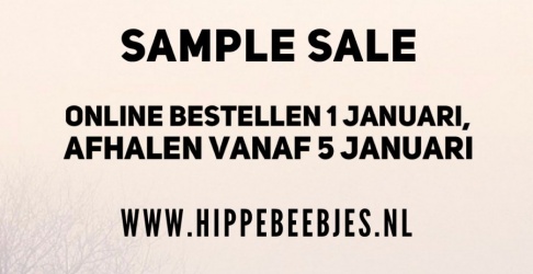 Online sample sale Hippebeebjes.nl - 1