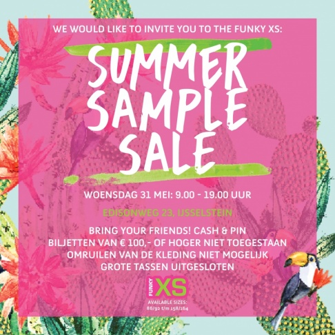 Funky XS Sample Sale - 1