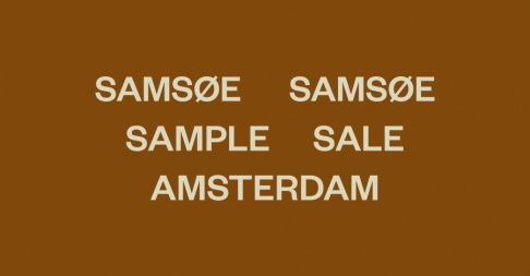 Samsøe Samsøe sample sale Amsterdam - 1