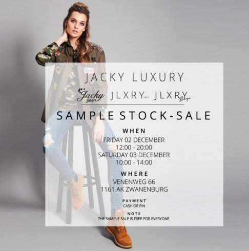 Jacky Luxury Sample Sale - 3