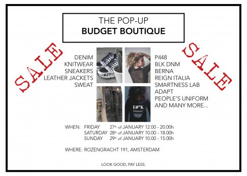 POP-UP BUDGET BOUTIQUE - 1