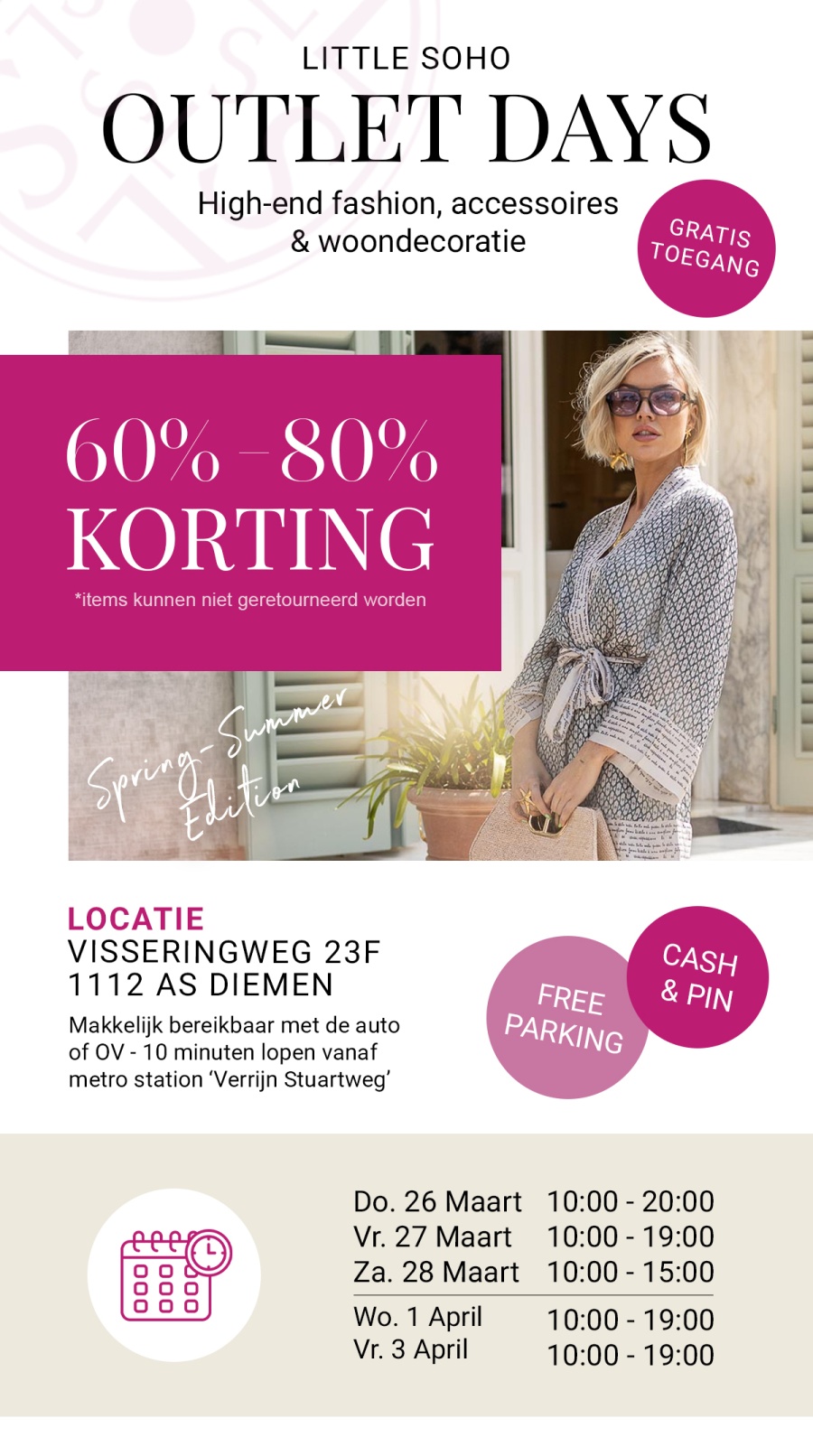 Little Soho Outlet Days - Spring Summer edition!