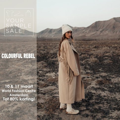 Colourful Rebel sample sale