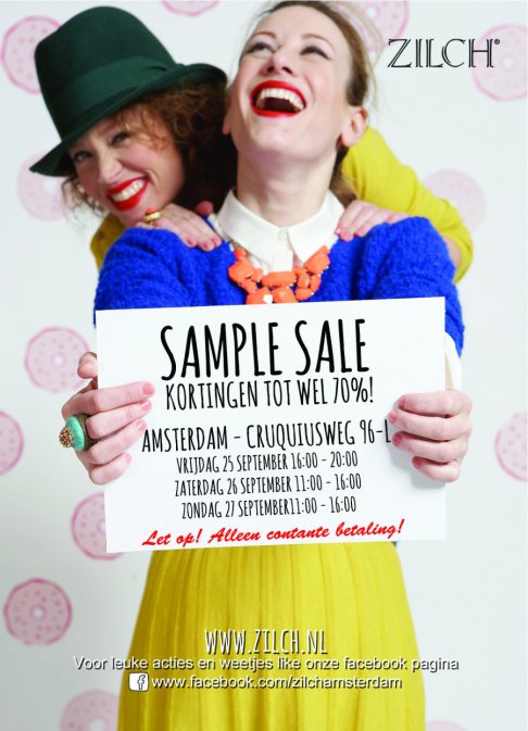 ZILCH Amsterdam Sample Sale