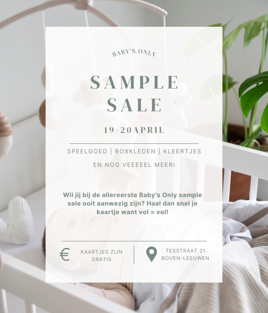 Baby's Only sample sale - 1