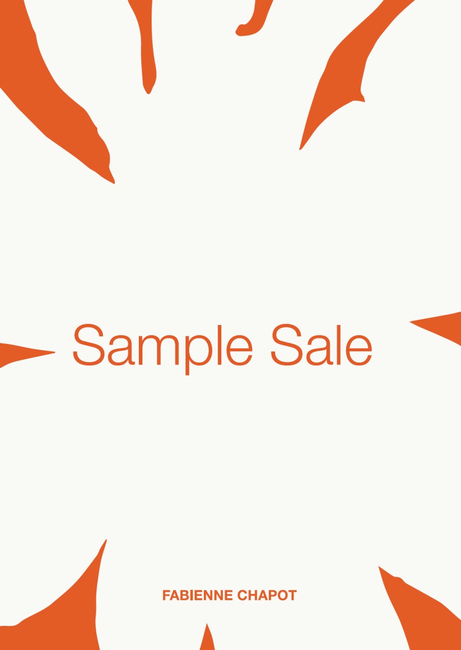Sample Sale Fabienne Chapot | 25 tot en met 28 september 2025