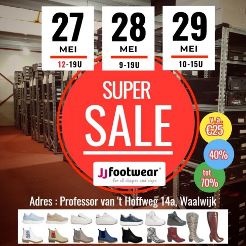 Magazijnsale JJ Footwear - 1