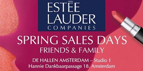 Estée Lauder Companies friends & family sale - 1