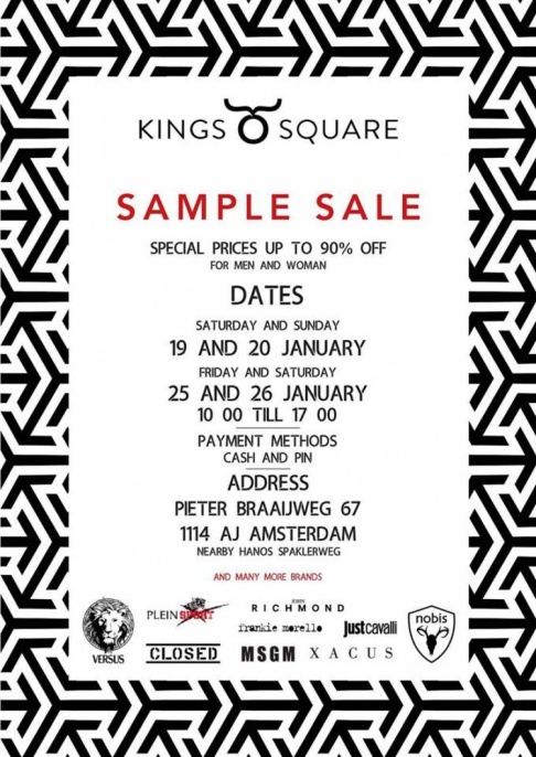 Kings Square Sample Sale - 1