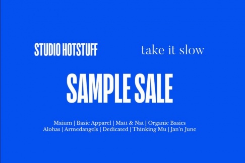 Studio Hotstuff x Take it Slow sample sale - 1