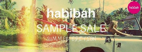 habibah summer sample sale - 1