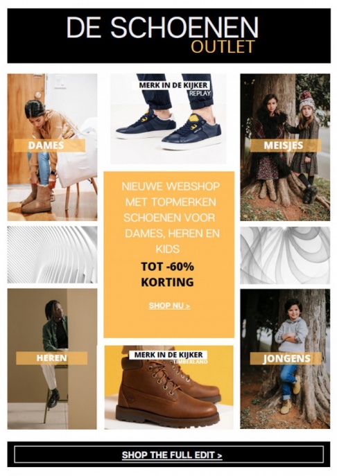 OPENING: Nieuwe online schoenen outlet - 1