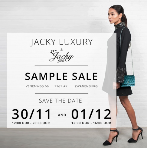  Jacky Luxury Fall Winter Sample Sale