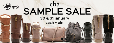 Cha sample sale