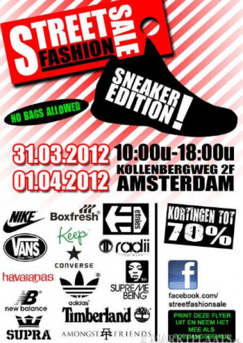 Streetfashion Sale speciale Sneakeredition.