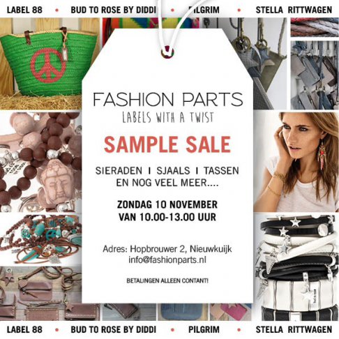 Sample sale Fashion Parts; Fashion accessory's