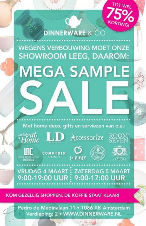 Sample Sale Dinnerware & CO - 1