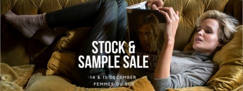 Stock & Sample Sale Femmes du Sud  - 1