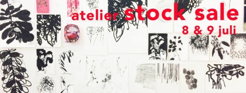 Atelier STOCK SALE tekeningen en keramiek