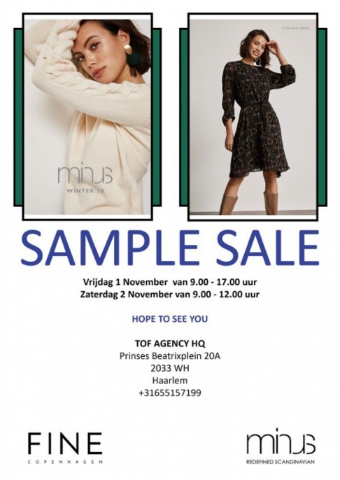 TOF Agency sample sale - 1