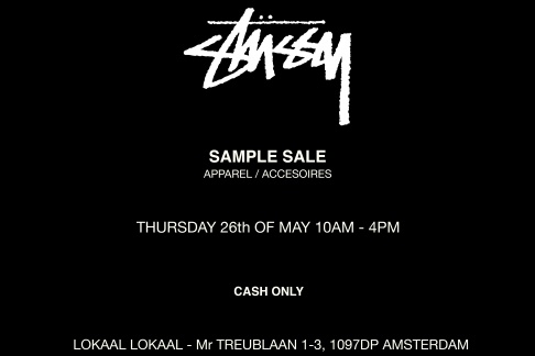 Stüssy Sample Sale - 1